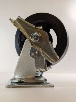 Swivel Caster with Brake: FEC Rotisserie Units