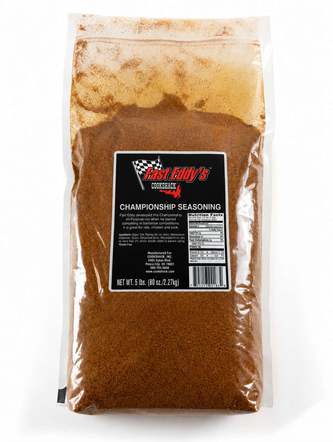 Fast Eddy's Championship Seasoning, 5# (ITEM ON BACKORDER 7/27/26) Image 